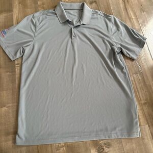 Port Authority Golf Polo Men 2XL Gray Boy Scouts of America‎ Stitched